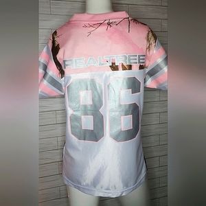 Realtree jersey , pink / silver , size medium